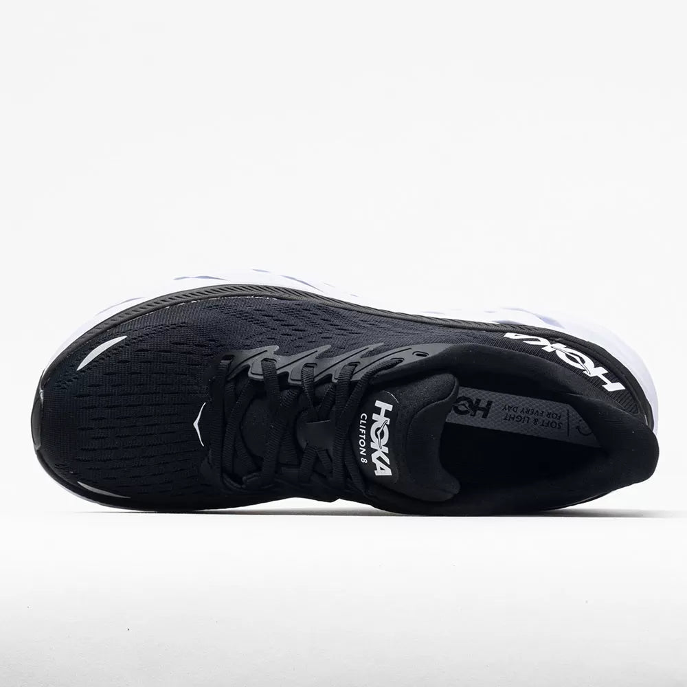 Hoka One One Clifton 8 Women's Black/White